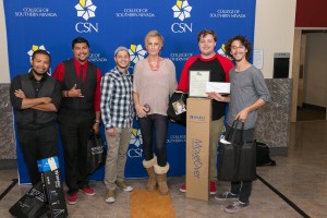 Phillip Hawkins, Daniel Barahona, Ryder Page, Deborah Richards, Kyle Anderson and Jacob Borja, photo courtesy of Mark Olson