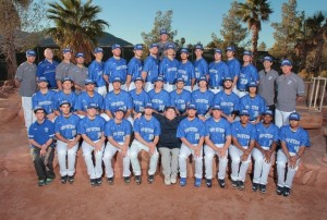 Coyotes Baseball Team Spring 2015