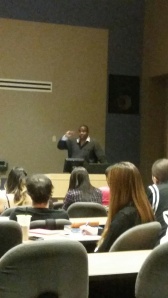 Professor Lonnie Wright, teaches hotel and hospitality